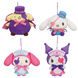 Kitty Kuromi My Melody All members Spooky night Halloween Pouch SANRIO Limited 