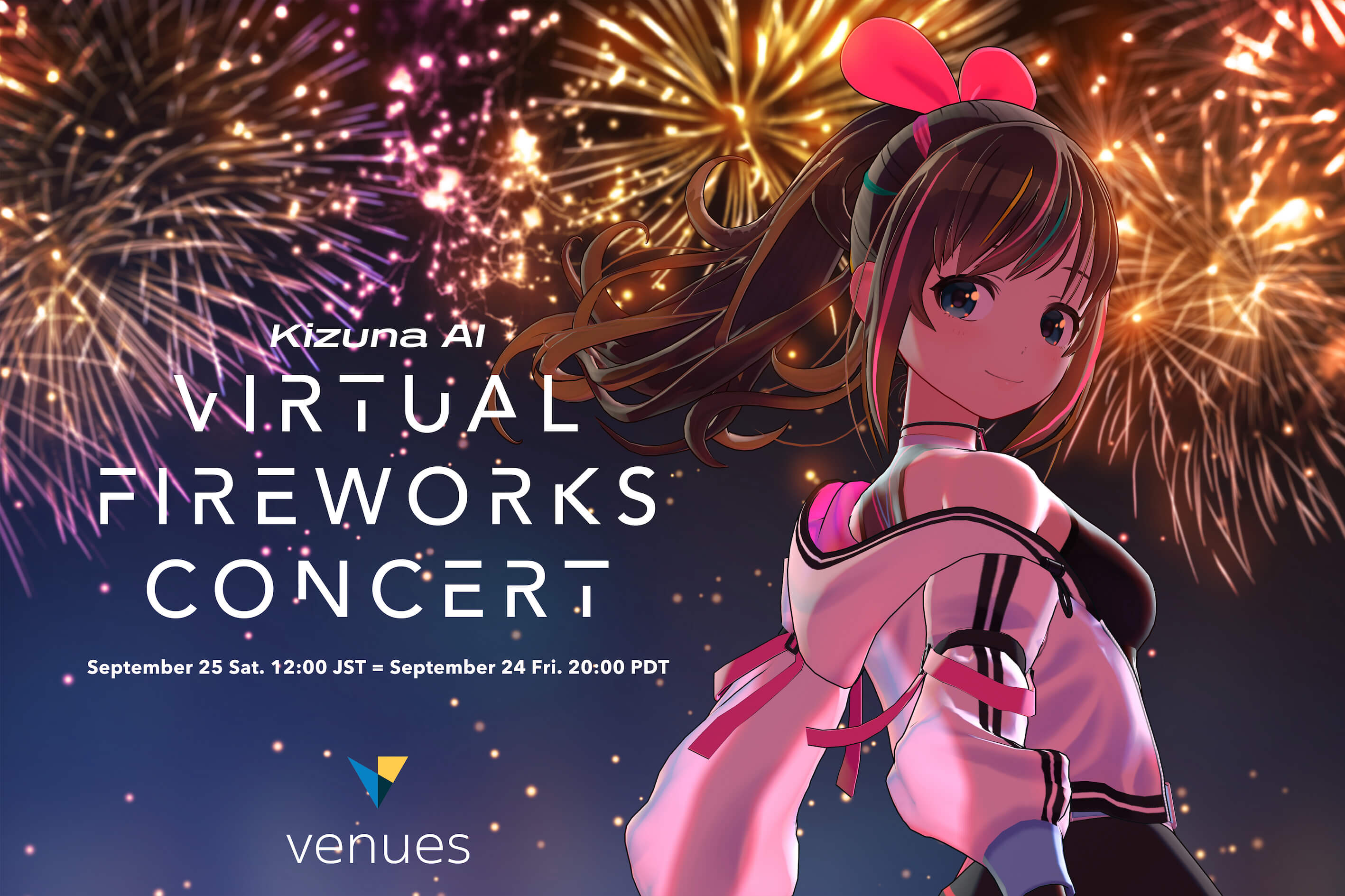 Kizuna AI Virtual Fireworks Concert1 (1)