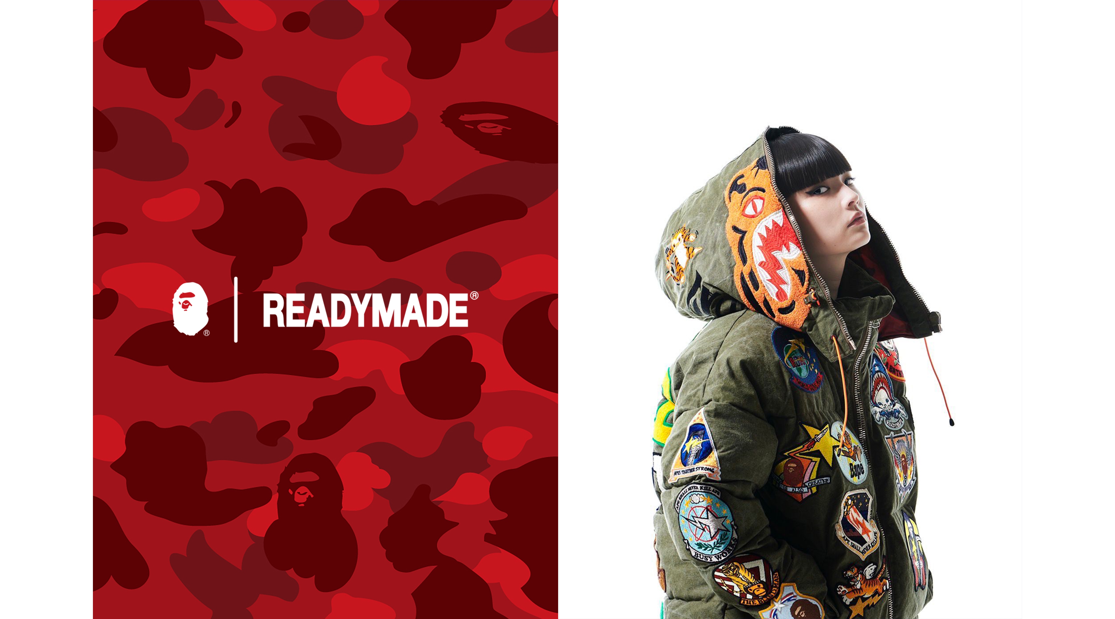 A BATHING APE® × READYMADE1