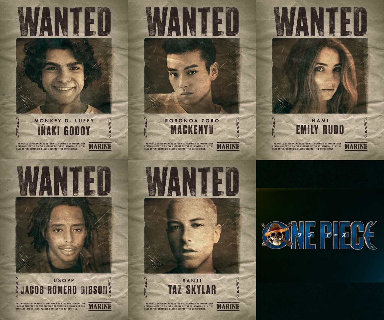 Netflix's One Piece Debuts Gold Roger's Wanted Poster