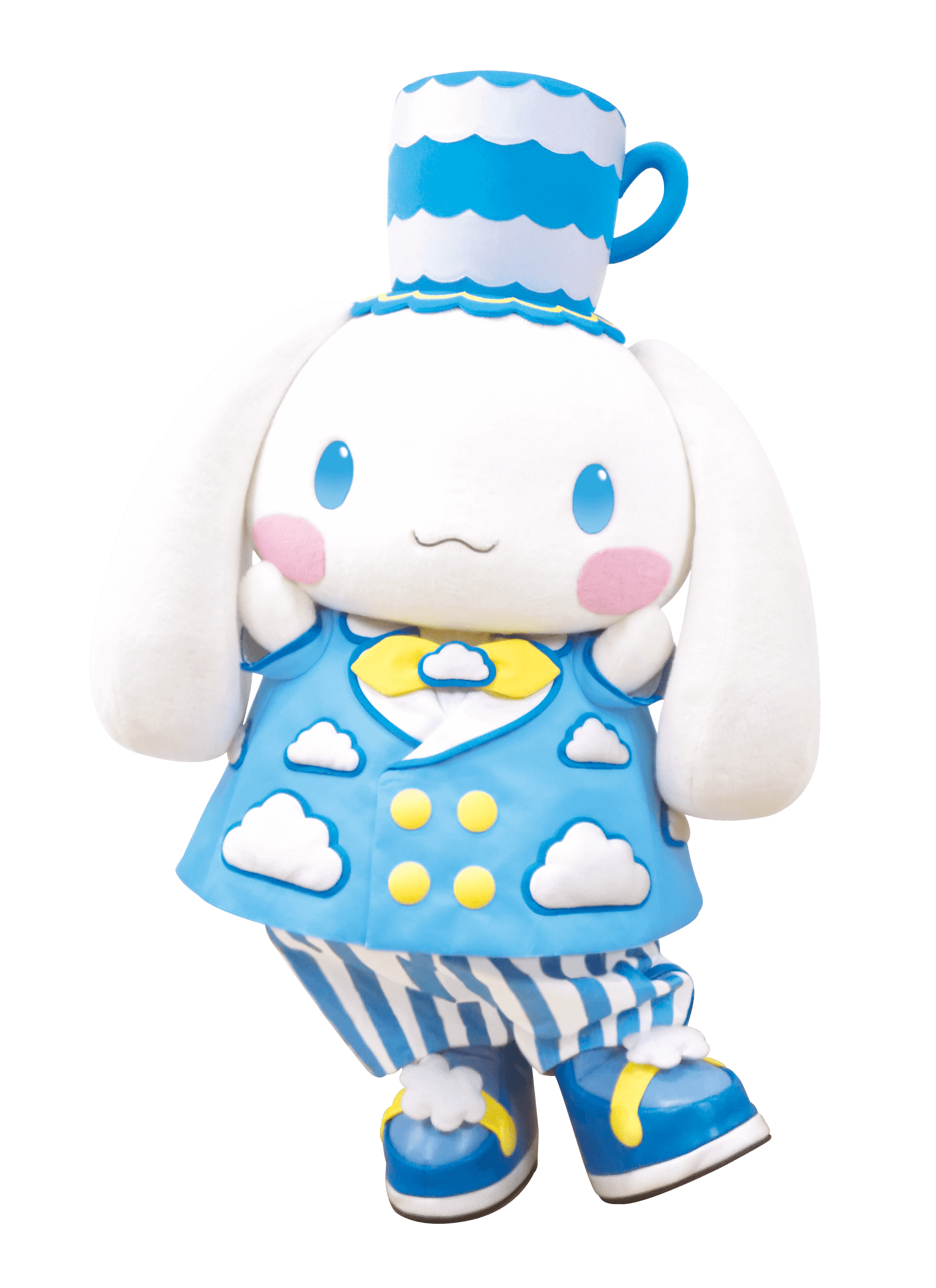 Cinnamoroll w/ Milk Nagano x Sanrio Characters Collab Stuffed