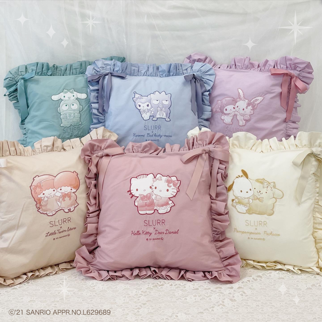 hello kitty cafe pillow