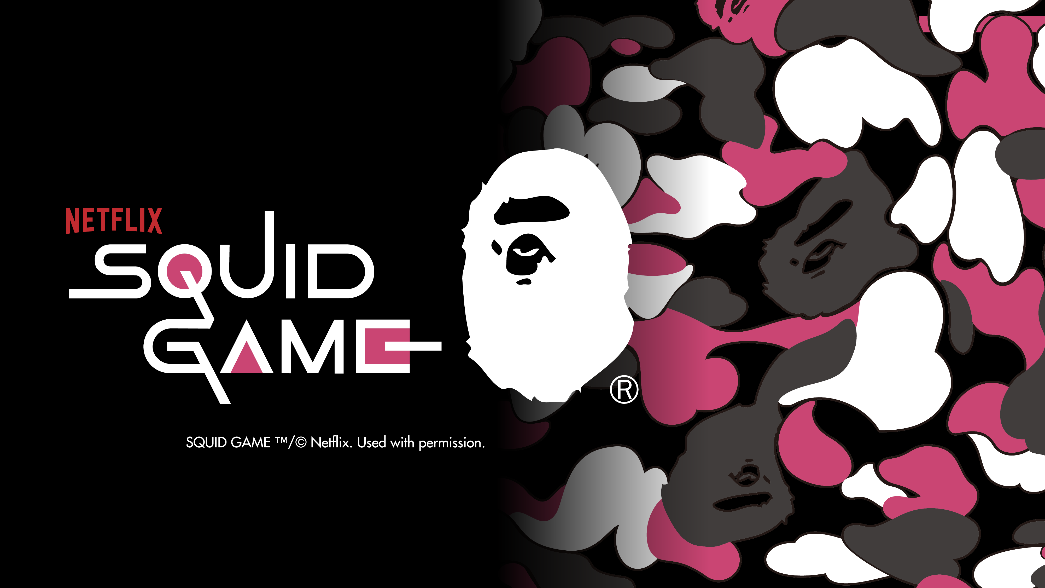 BAPE®×SQUID  イカゲーム1