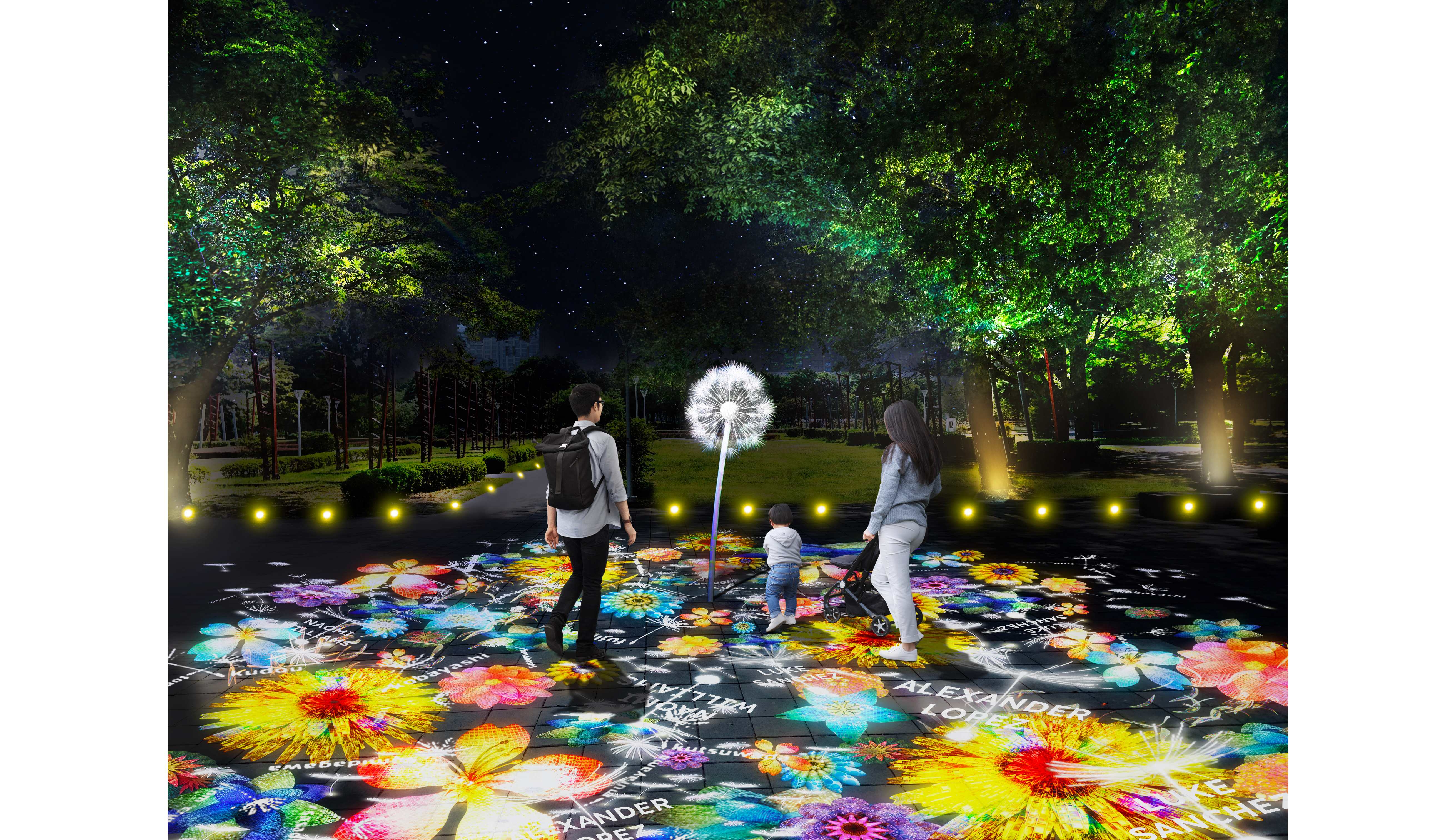 DANDELION PROJECT・NAKEDつくばい™ @ 2022 Taiwan Lantern Festival in Kaohsiung 1