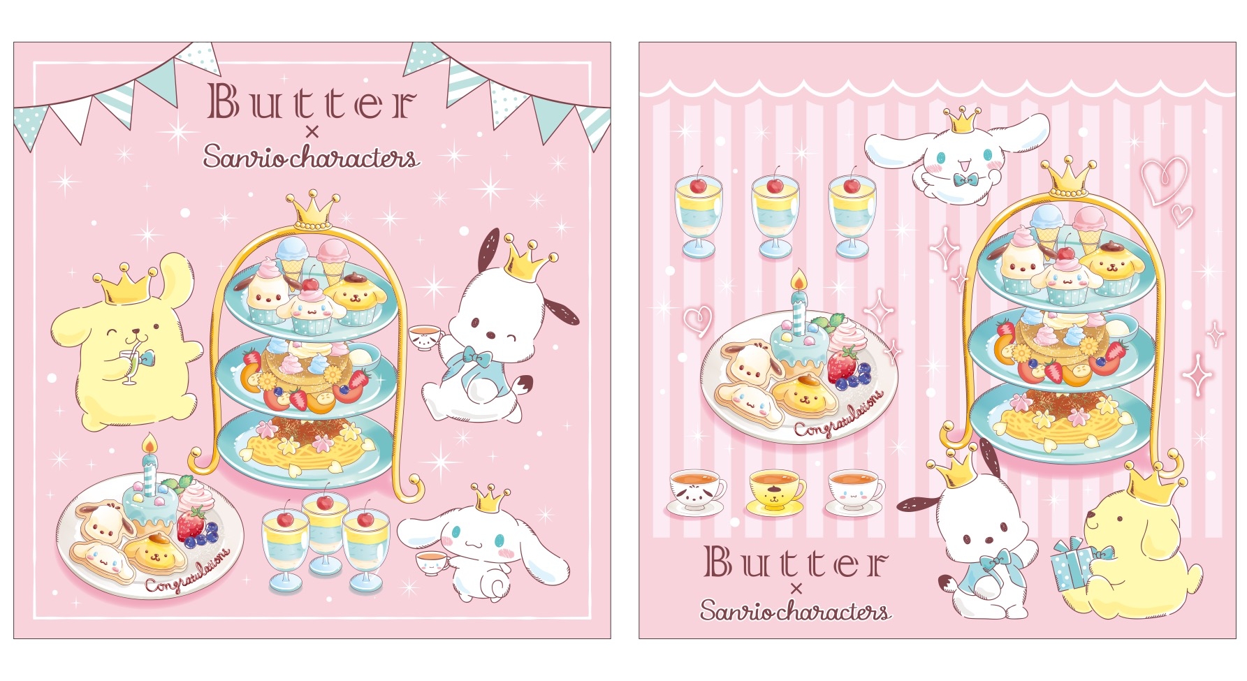 パンケーキ専門店 Butter × サンリオキャラクターズ Sanrio 三麗鷗2