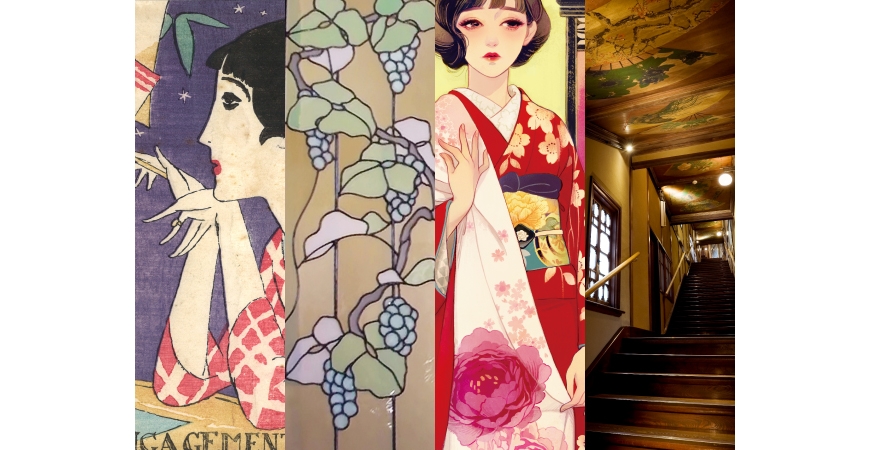 大正ロマンをテーマにした展示会がミュージアムホテル ホテル雅叙園東京にて開催 Moshi Moshi Nippon もしもしにっぽん