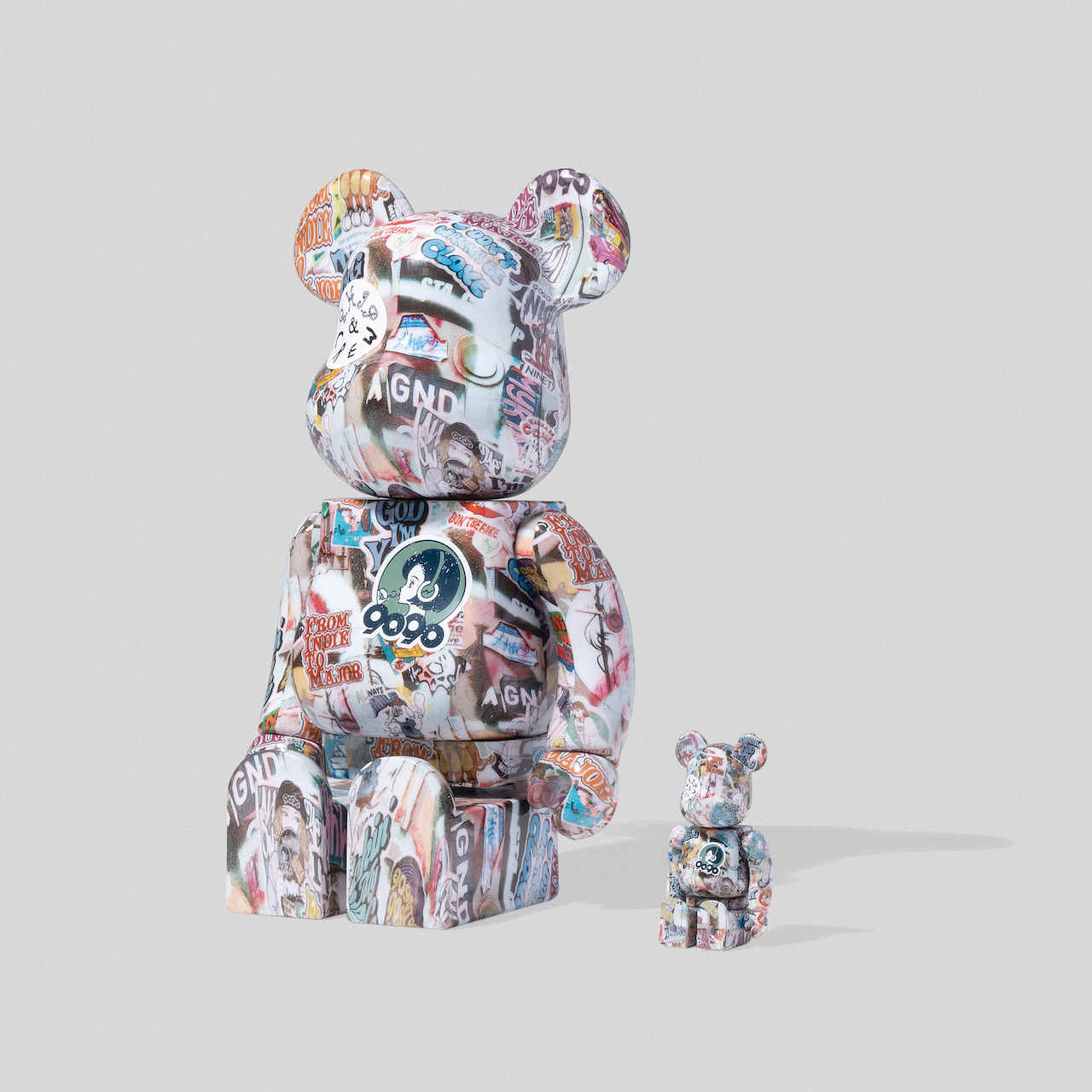 新品　未開封　BE@RBRICK　9090 × S.H.I.P\u0026crew