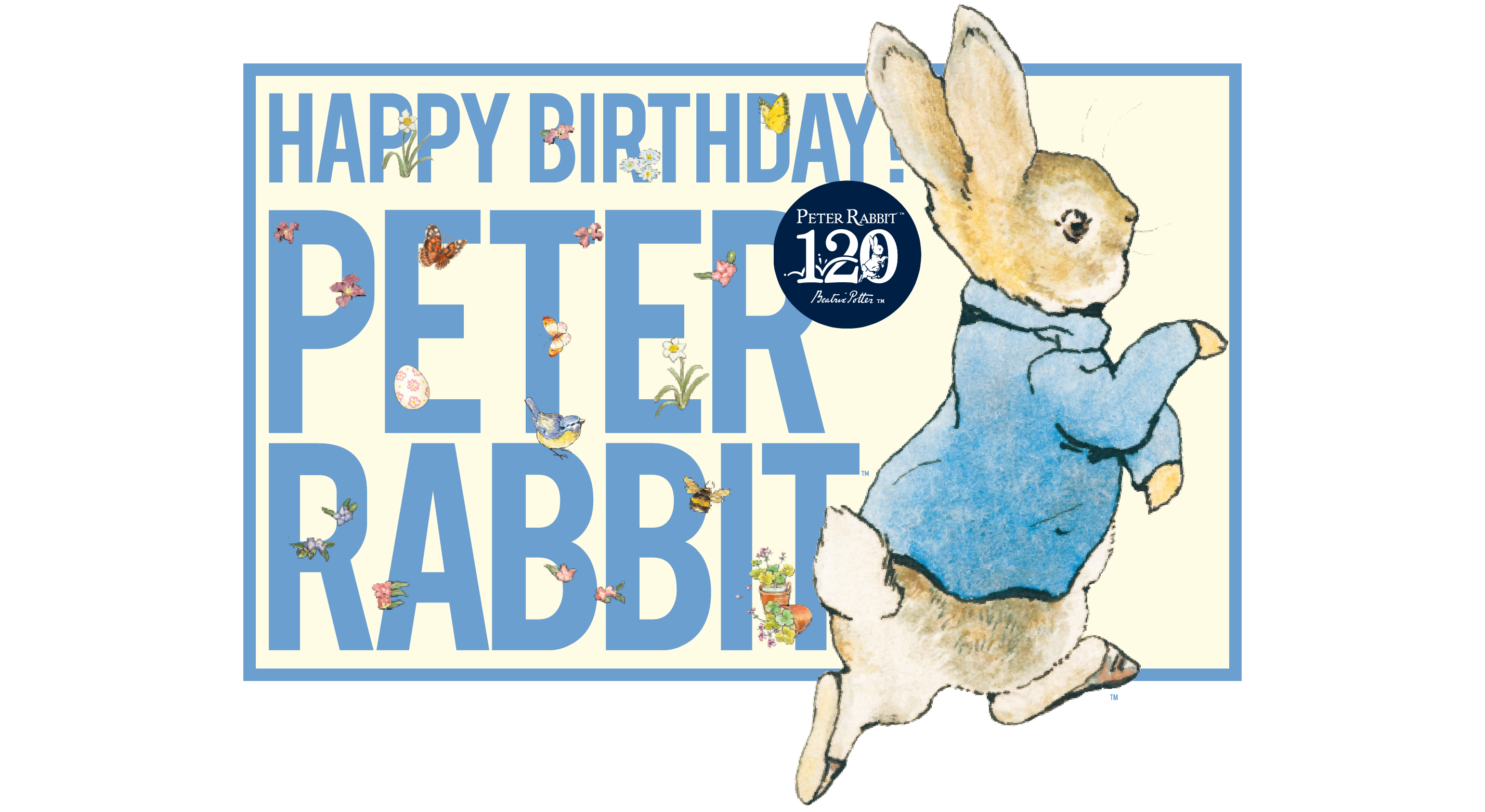 出版120周年 ピーターラビット™展「大阪会場」Peter Rabbit　彼得兔1