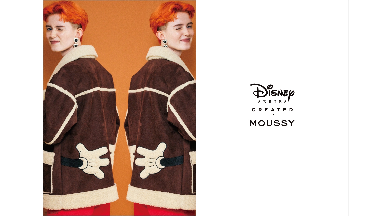 「Disney SERIES CREATED by MOUSSY」 2022 AUTUMN COLLECTION1