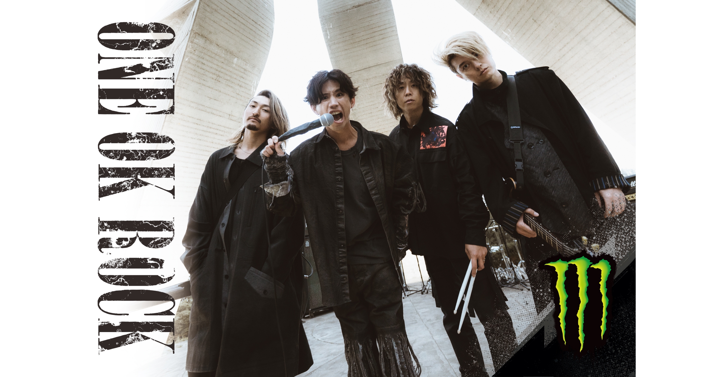 One Ok Rock Begins Sponsorship With Monster Energy Moshi Moshi Nippon もしもしにっぽん