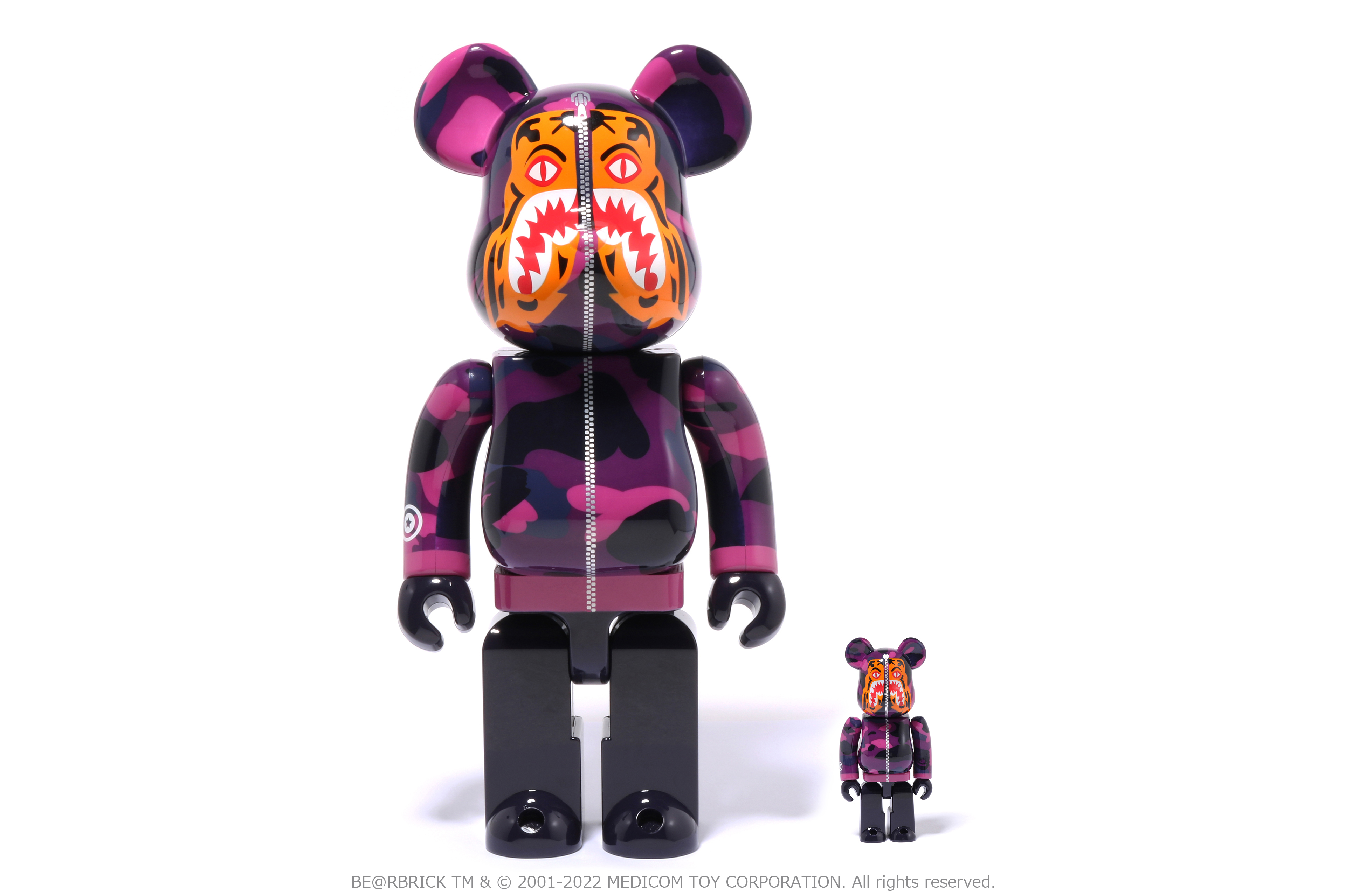 BE@RBRICK BAPE®︎ CAMO TIGER2