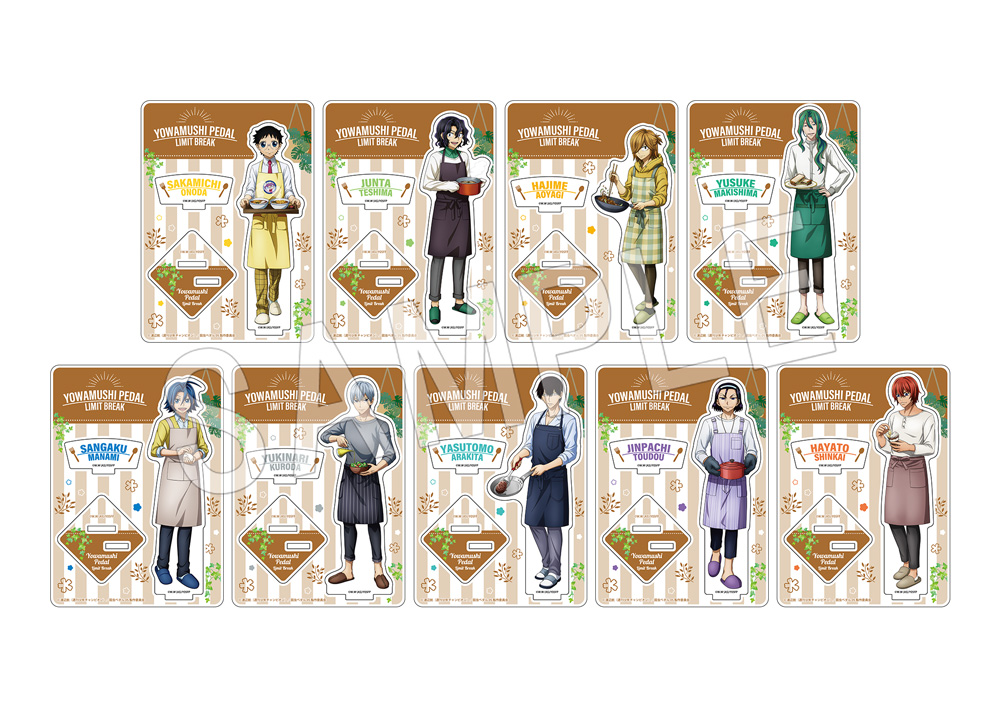  Yowamushi Pedal Limit Break 01 Collection Design Souhoku High  School Ver. Premium Acrylic Diorama Plate : Toys & Games