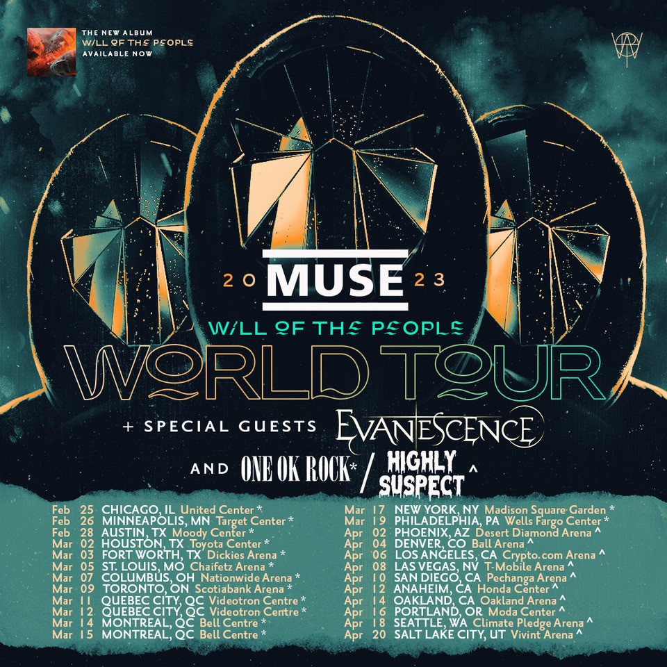 One Ok Rock To Join Muse On North American Tour Starting February 23 Moshi Moshi Nippon もしもしにっぽん